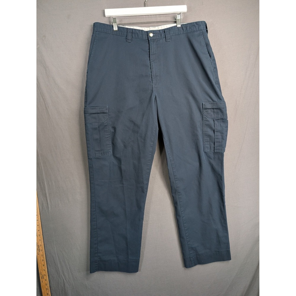 Dickies Mens Relaxed Fit Cargo Pants Dark Navy Blue LP2372DN 40